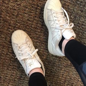 White superstar Adidas (Original)!